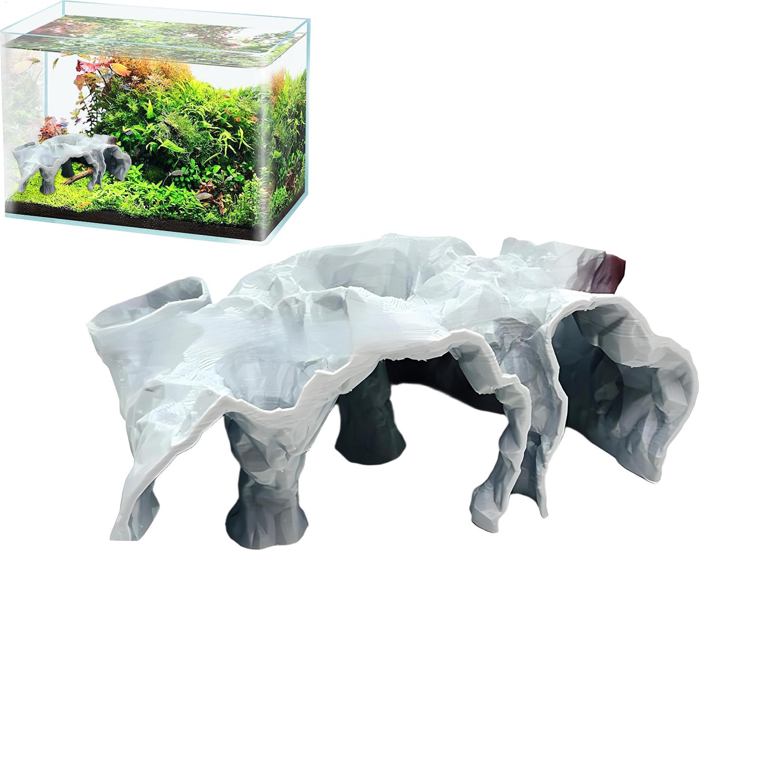 Planted Aquarium Betta - Aquarium-Höhle Unterwasser-Tunnel Zuchthöhle Landschaftsdekoration für Betta