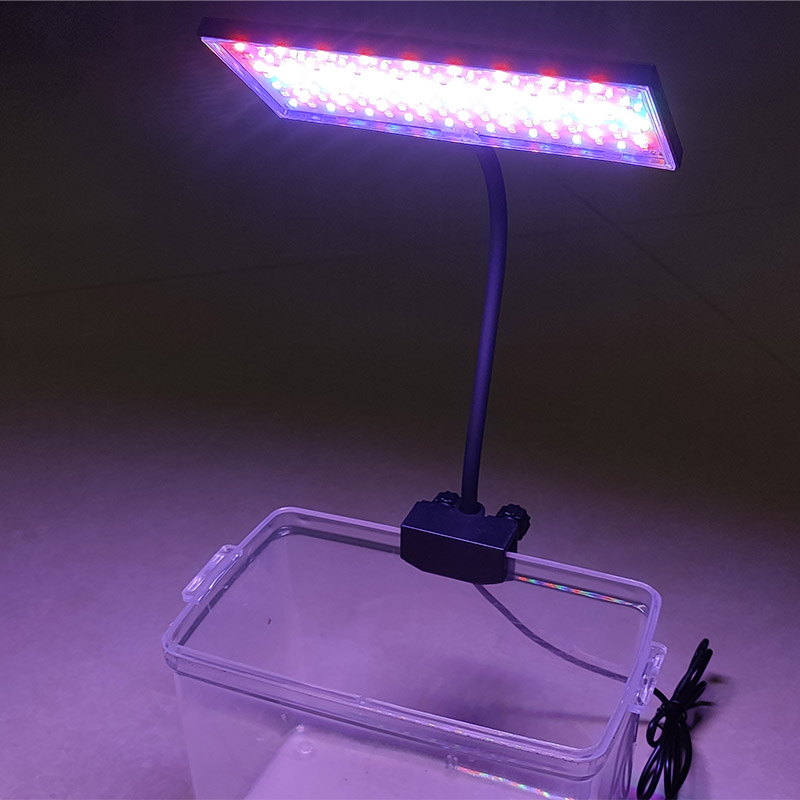 Aquarium Plant Diseases - 3-Lichtfarben verstellbare Aquariumlampe Pflanzenwachstumslicht Vollspektrum LED
