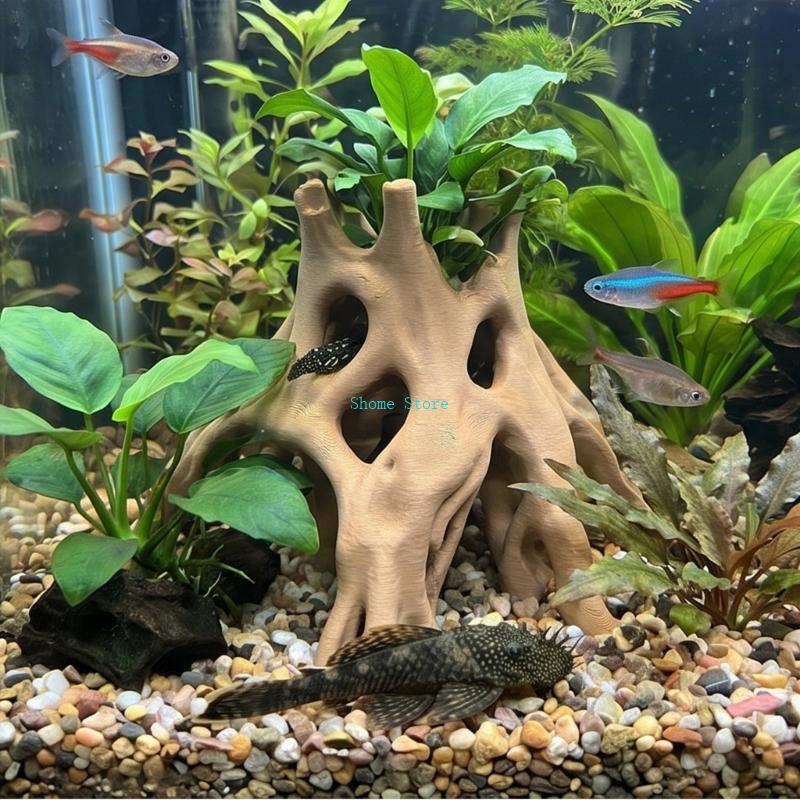Natürliche Wurzelhöhle, Fischv – Aquarium Planted Soil Bewertung und Preis