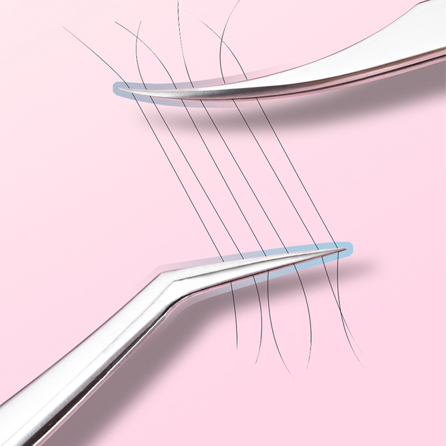 Edelstahl-Wimpernpinzette für  – Planted Clip Tweezers Bewertung und Preis