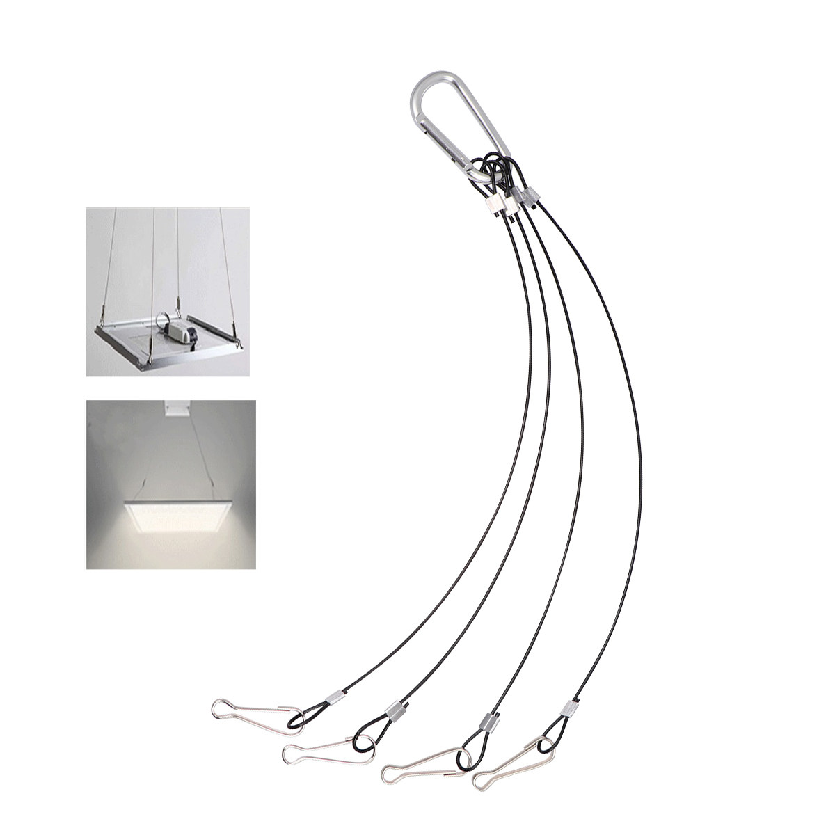 4-teiliges Drahtseil-Aufhänges – Planted Aquarium Hanging Light Bewertung und Preis