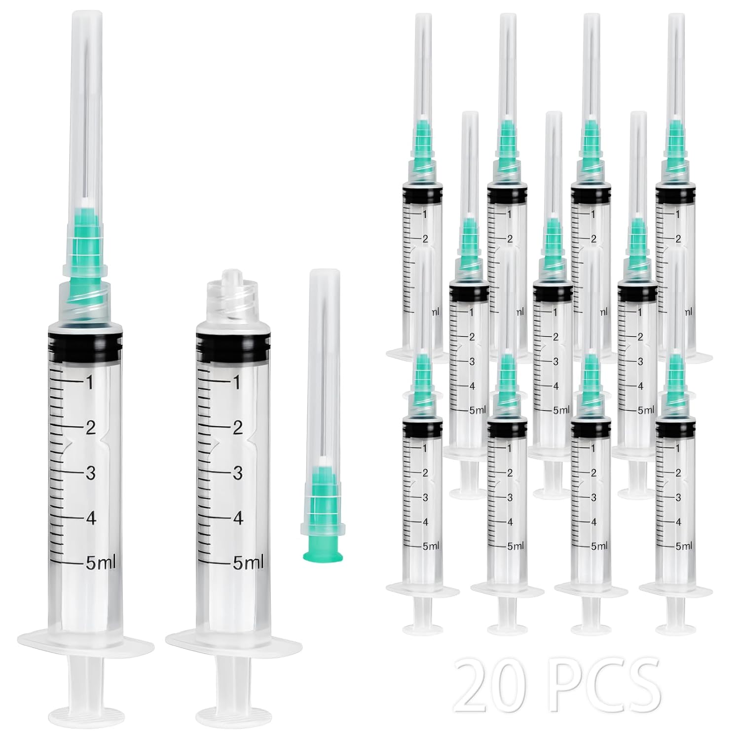 5ml Luer-Lock-Spritze, geeigne – Aquarium Plants Bewertung und Preis