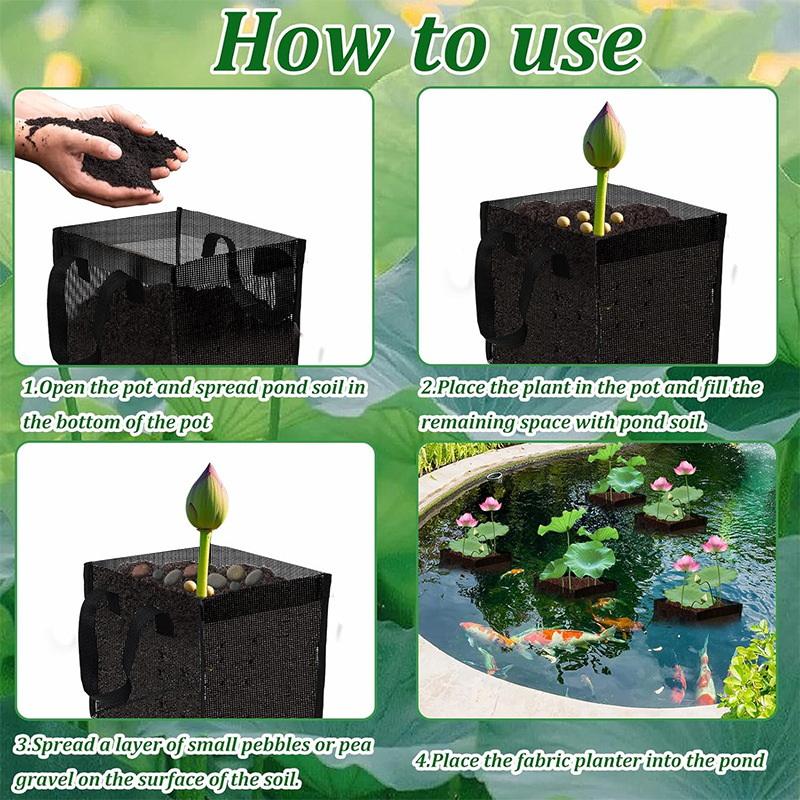 4 Stück schwarze Mesh-Teichpfl – Aquarium Plants Bewertung und Preis