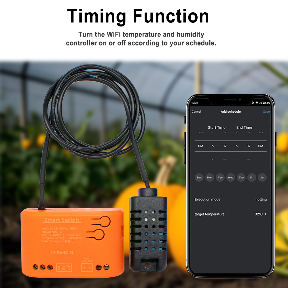 Tuya WiFi Temperatur Feuchtigk – Aquarium Plants Bewertung und Preis