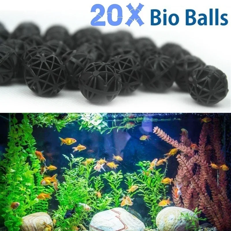 20 Stück 16mm Aquarium Bio-Bäl – Planted Aquarium Freshwater Bewertung und Preis