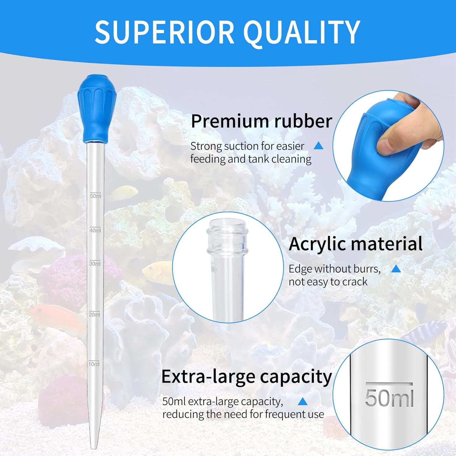 Lange Pipette für Aquarien-Kor – Aquarium Plant Nutrients Bewertung und Preis