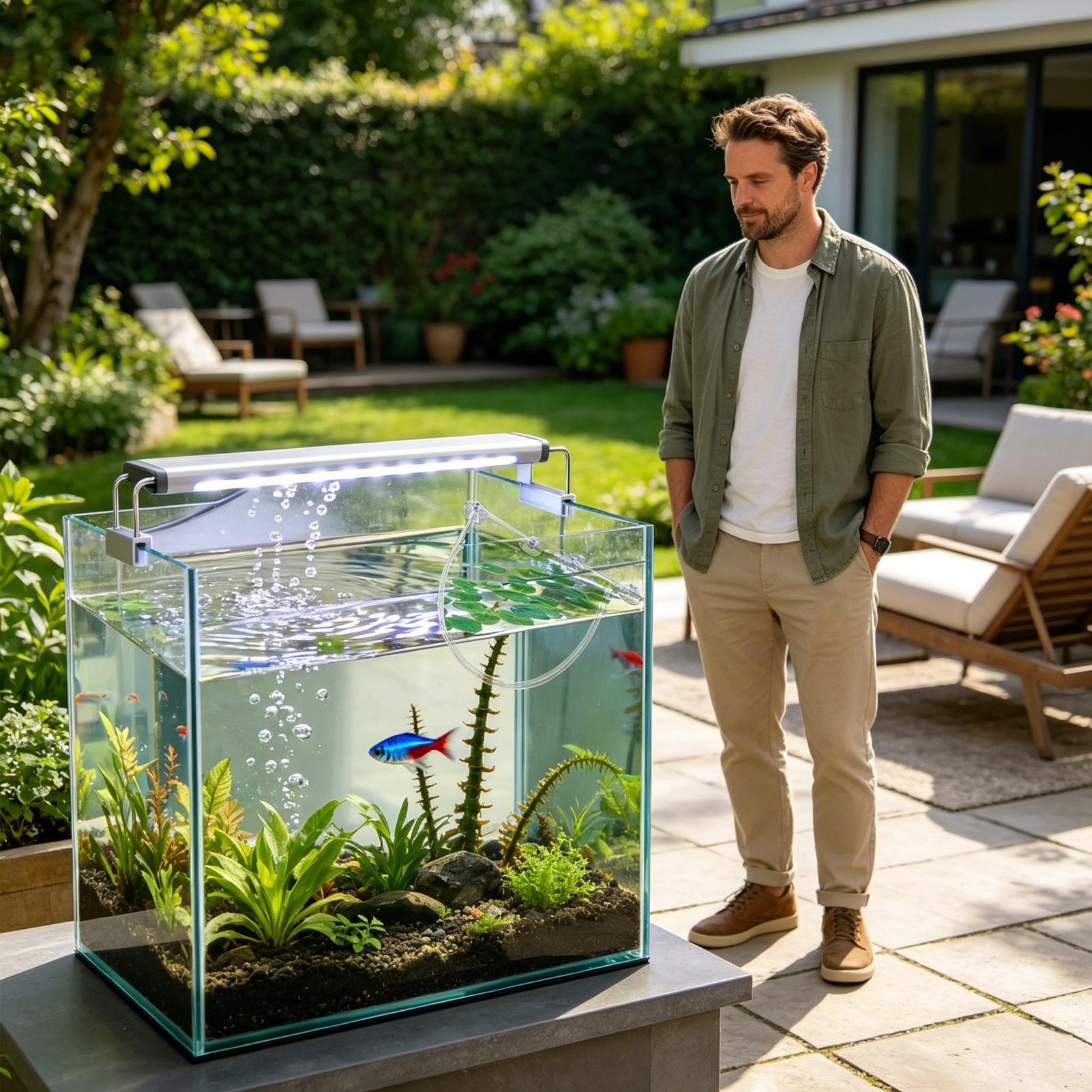 Aquarium-Schwimmpflanzenbarrie – Planted Aquarium Betta Bewertung und Preis
